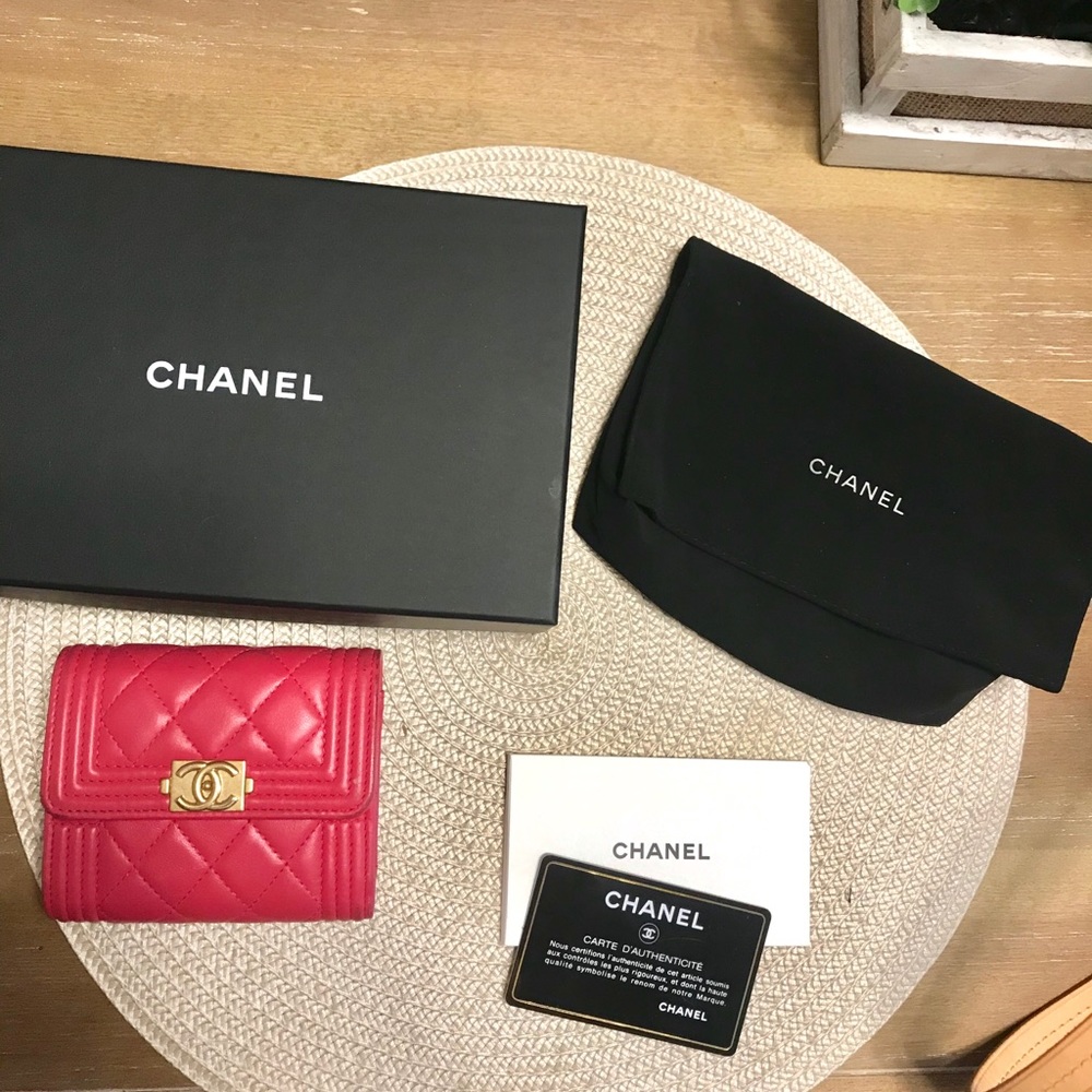Chanel Boy wallet